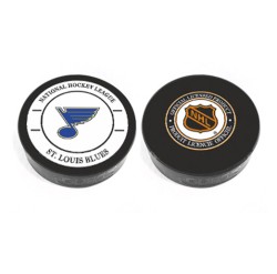 Шайба сувенирная Gufex NHL St.Louis Blues двусторонняя печать