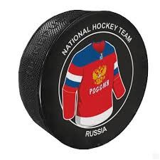Шайба сувенирная Rubena форма сборной России