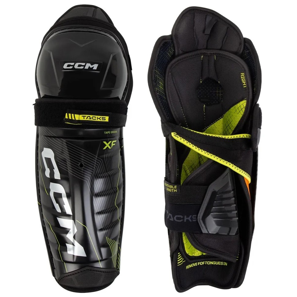 Щитки хоккейные CCM Tacks XF Jr