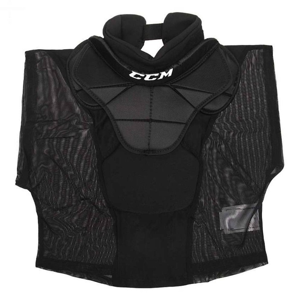 Защита шеи вратаря CCM Pro с манишкой Jr