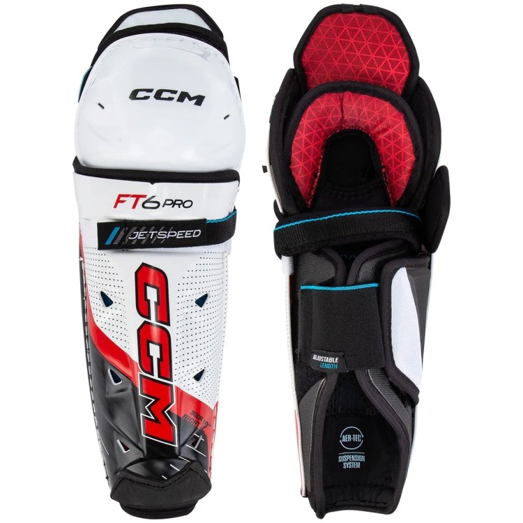 Щитки хоккейные CCM Jetspeed FT6 Pro Jr