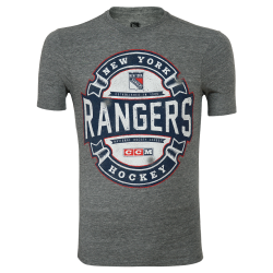 Футболка CCM Game Tested Tee New York Rangers Sr