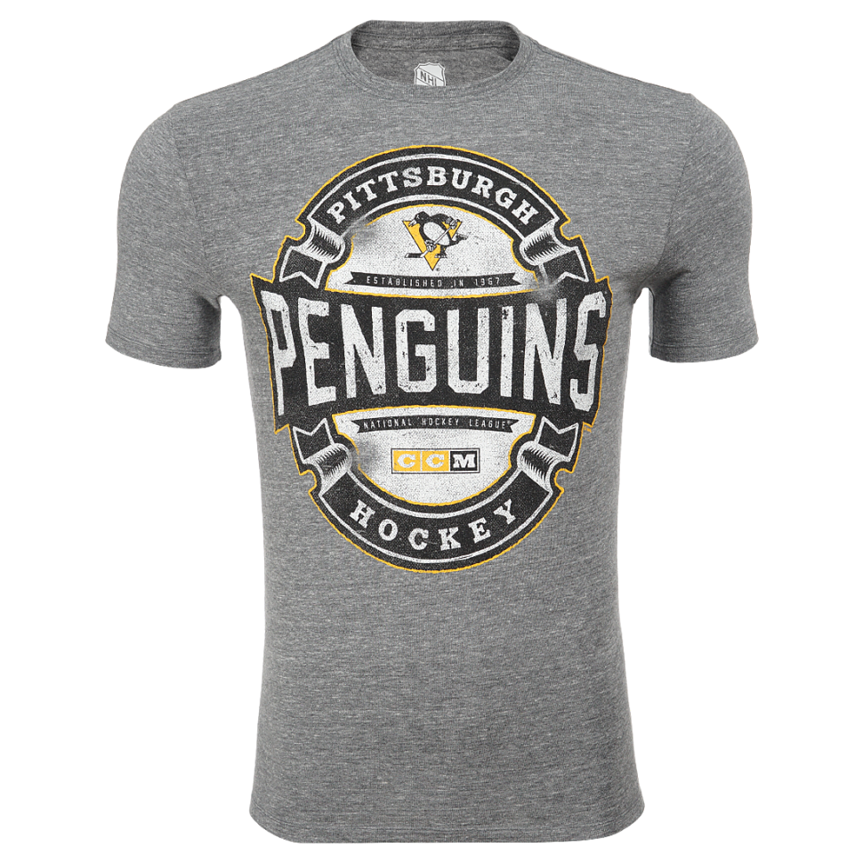 Футболка CCM Game Tested Tee Pittsburg Penguins Sr