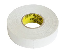 Лента хоккейная для клюшки Comp-o-stik 24 мм 25 м белая