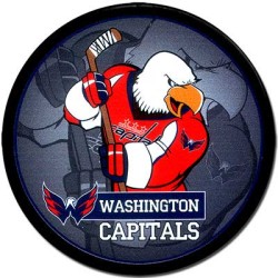 Шайба сувенирная Gufex NHL Washington Capitals маскот