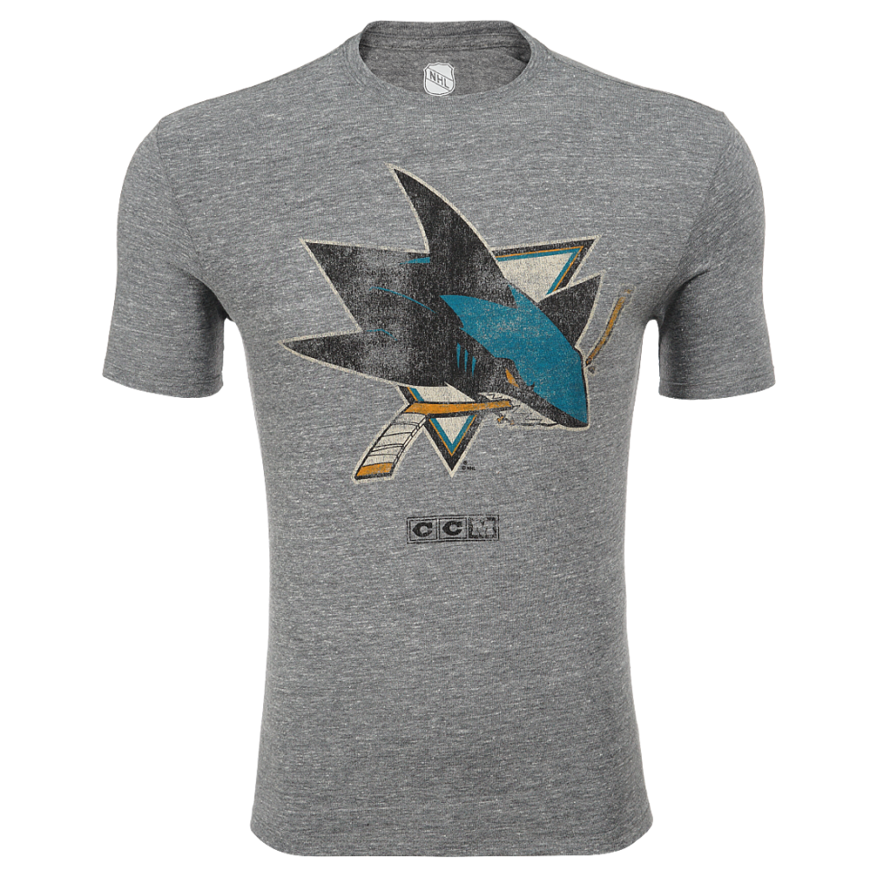 Футболка CCM Bigger Logo San Jose Sharks Sr