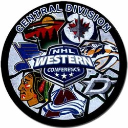 Шайба сувенирная Gufex NHL Central Division