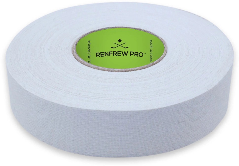 Лента хоккейная для клюшки Renfrew Pro 24 мм 25 м белая