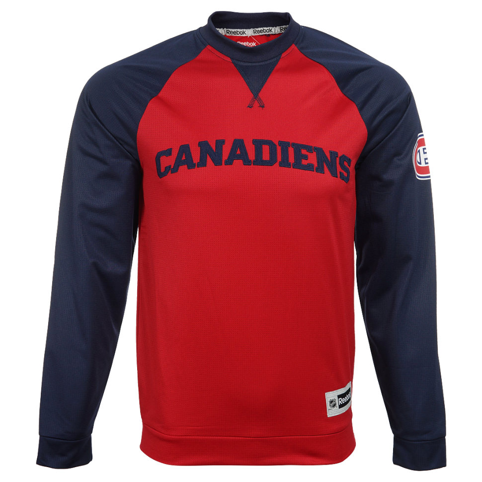 Футболка с длинным рукавом Reebok LS Novelty Montreal Canadiens Sr
