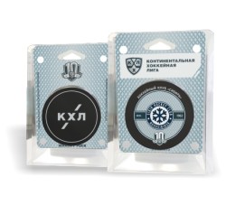 Шайба сувенирная Gufex KHL Сибирь 17-18 двусторонняя печать